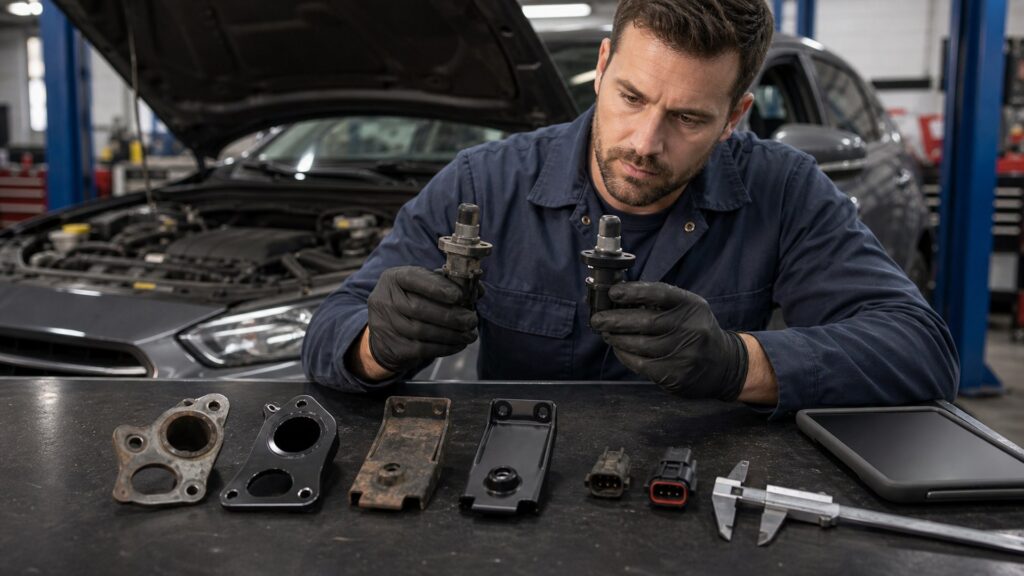 automotive replacement parts shopping setup for vehicle fitment and compatibility with practical vehicle-focused details