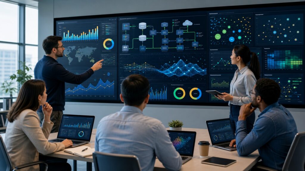 Business Intelligence Software vs Analytics Software business comparison image
