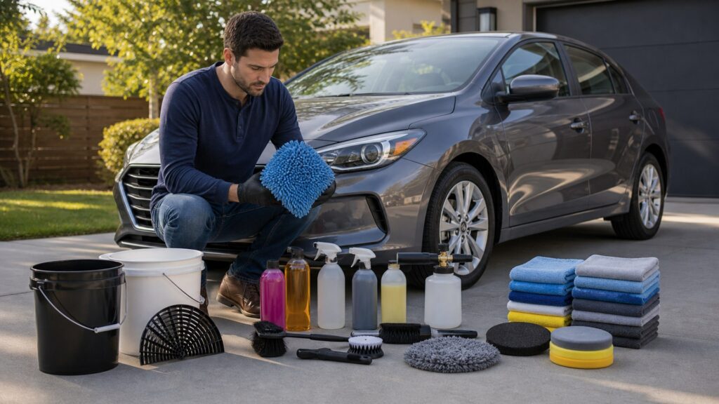 car care & detailing shopping setup for overall selection with practical vehicle-focused details
