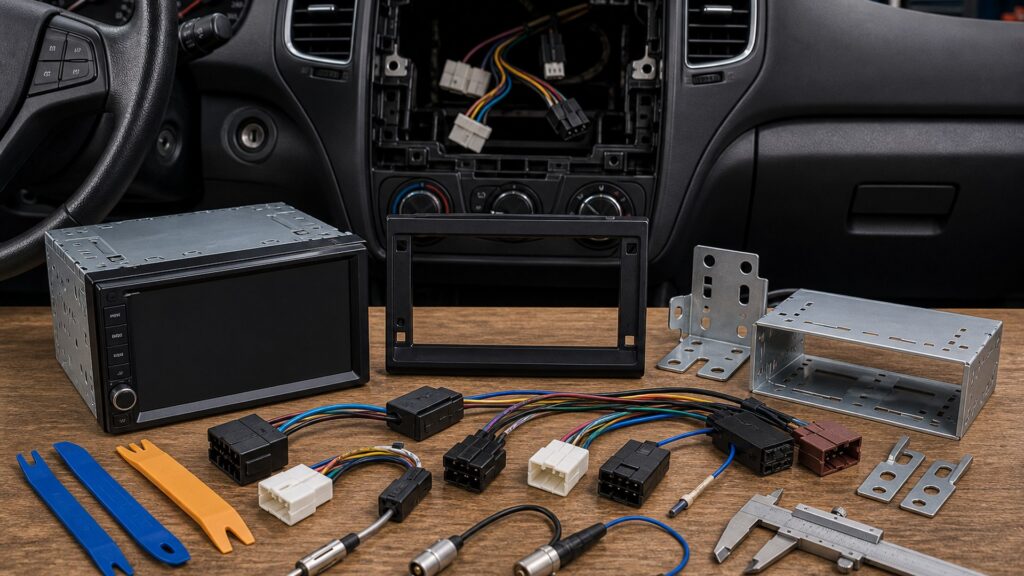 car stereo head units shopping setup for vehicle compatibility checks with practical vehicle-focused details