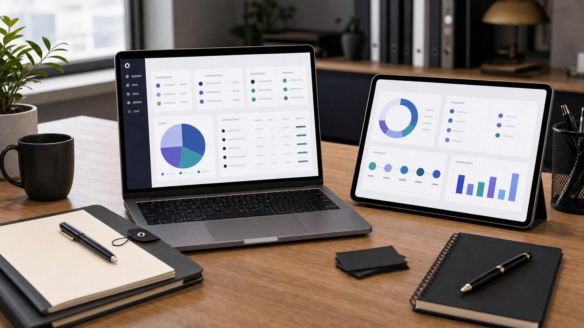Carta Launch shown in a premium business workspace