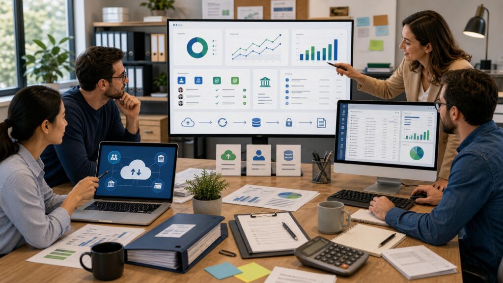 Cloud Accounting Software vs Desktop Accounting Software business comparison image