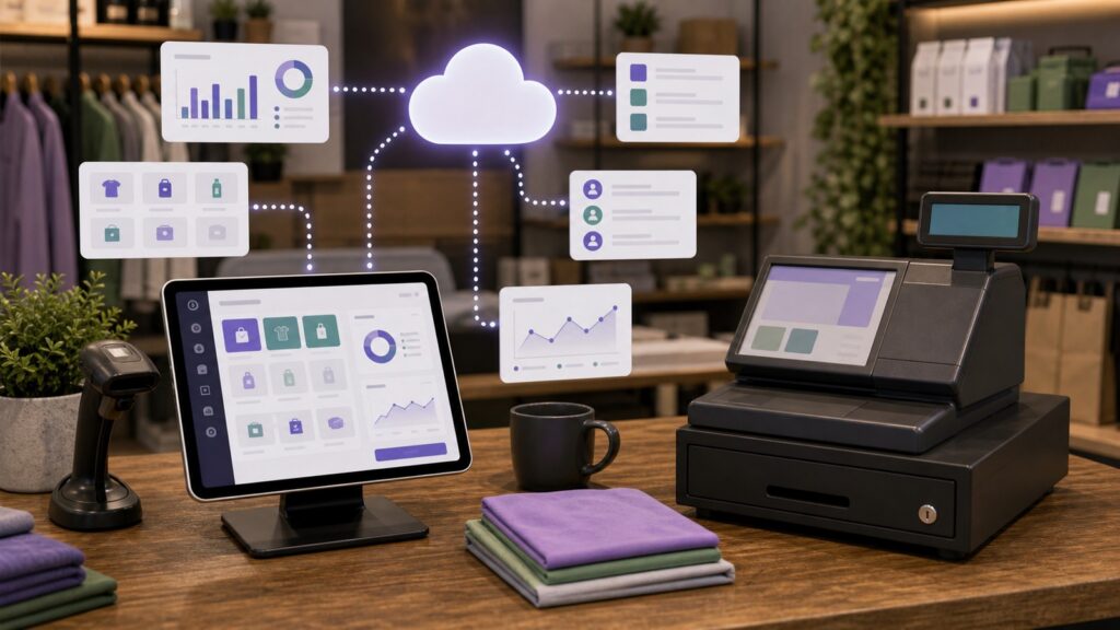 Cloud POS Systems vs Traditional POS Systems business comparison image