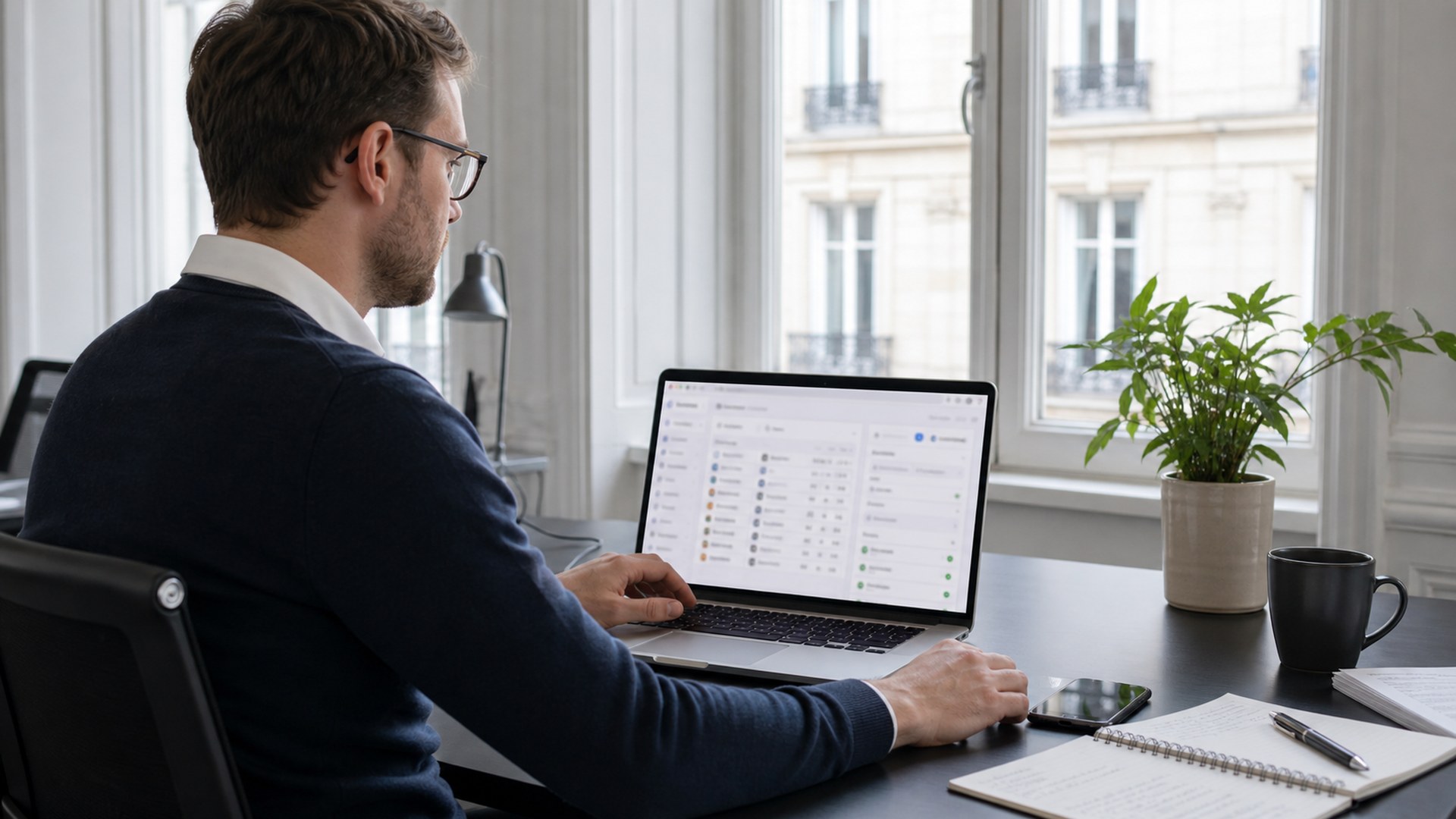 Cognism AI sales prospecting software editorial interface concept