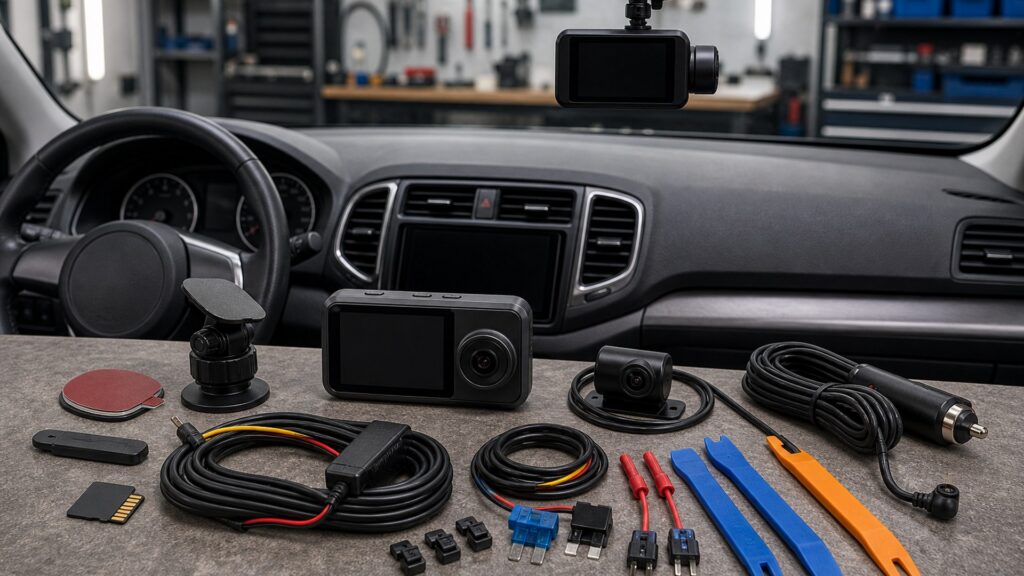 dash cameras shopping setup for overall selection with practical vehicle-focused details
