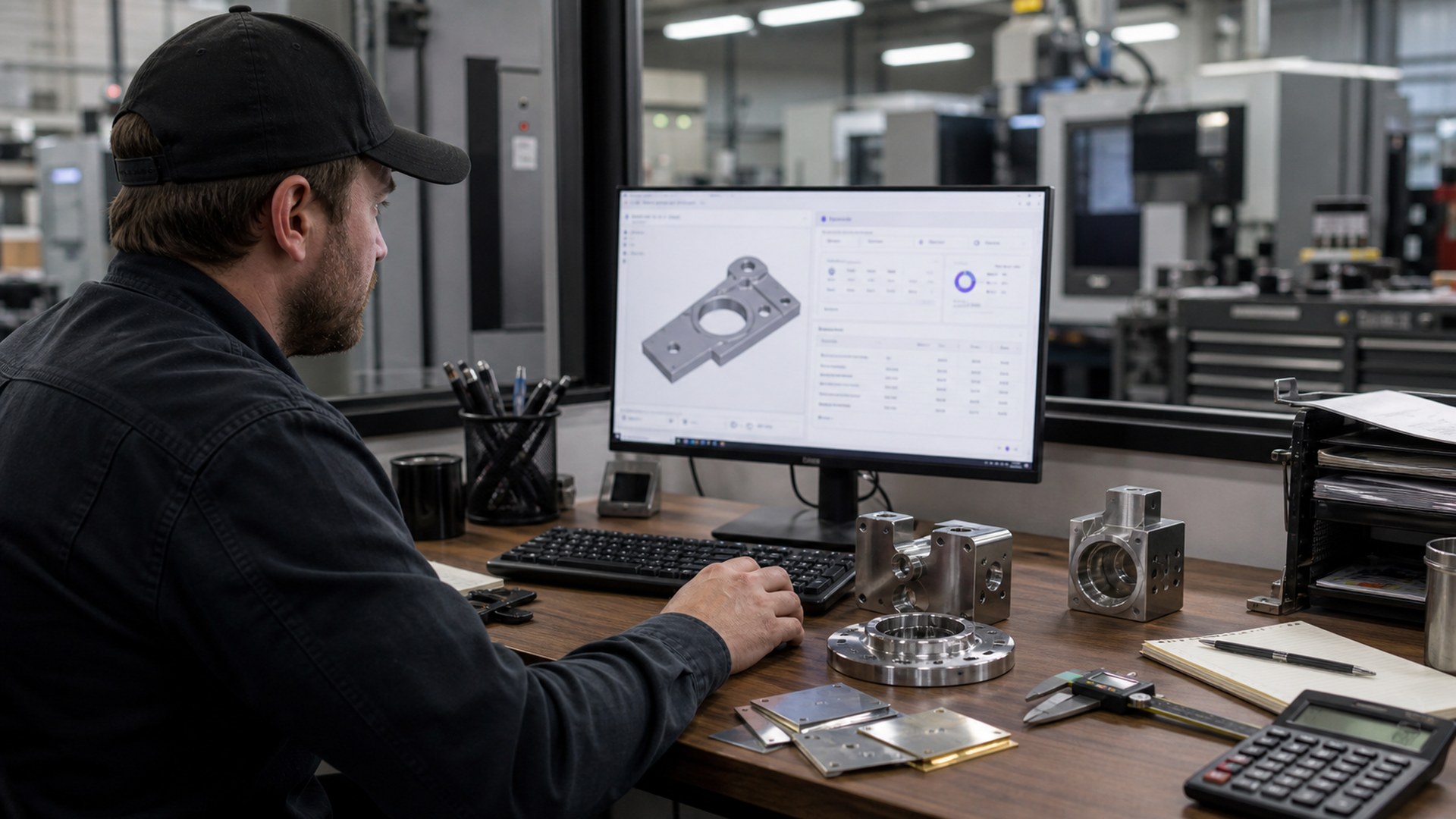 Dashnode ACE AI tool for CNC shops editorial software concept