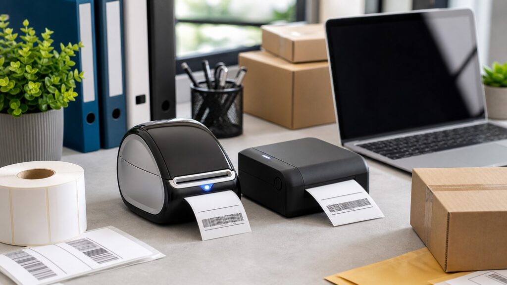 DYMO LabelWriter 550 vs Rollo X1040 business comparison image