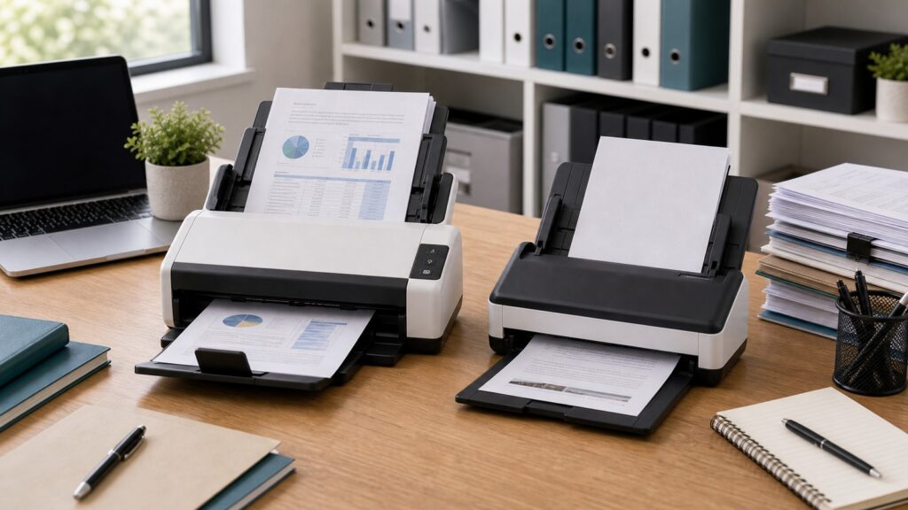 Epson DS-530 II vs Canon imageFORMULA R40 business comparison image