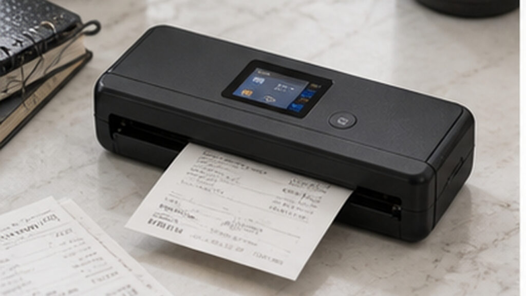 Epson RapidReceipt RR-70W ultra photorealistic replacement hero image