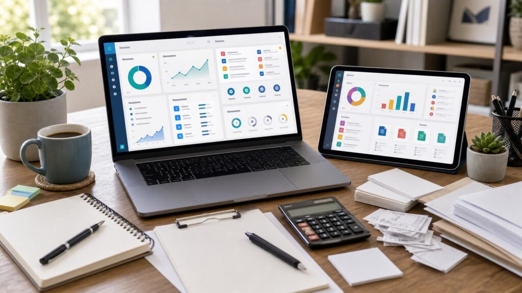 FreshBooks vs Zoho Books business comparison image