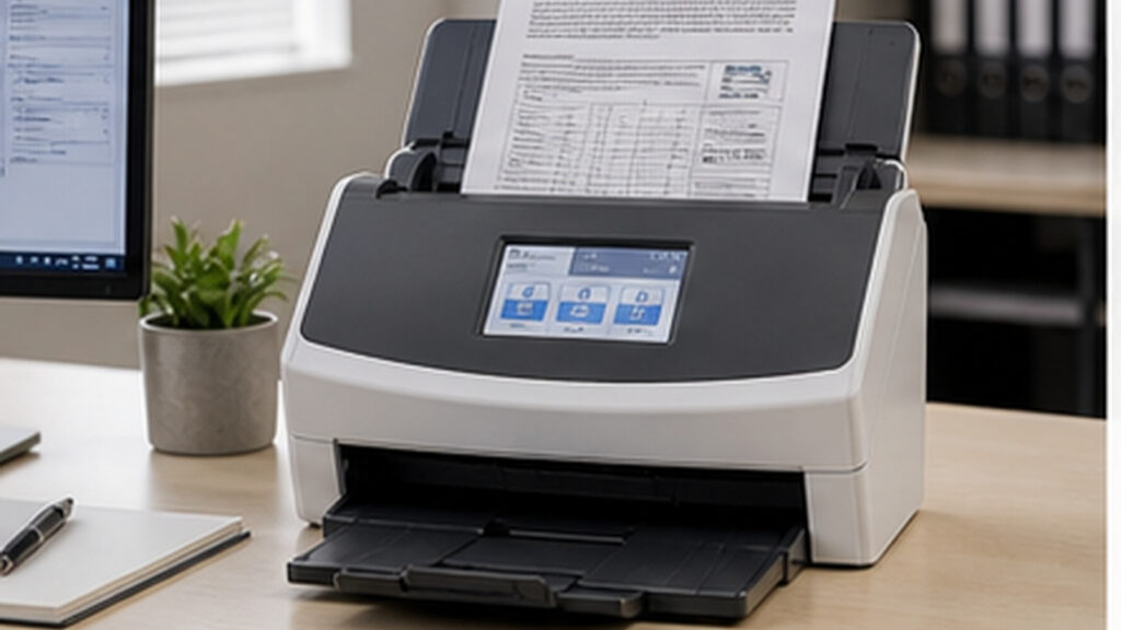 Fujitsu ScanSnap iX1600 ultra photorealistic replacement hero image