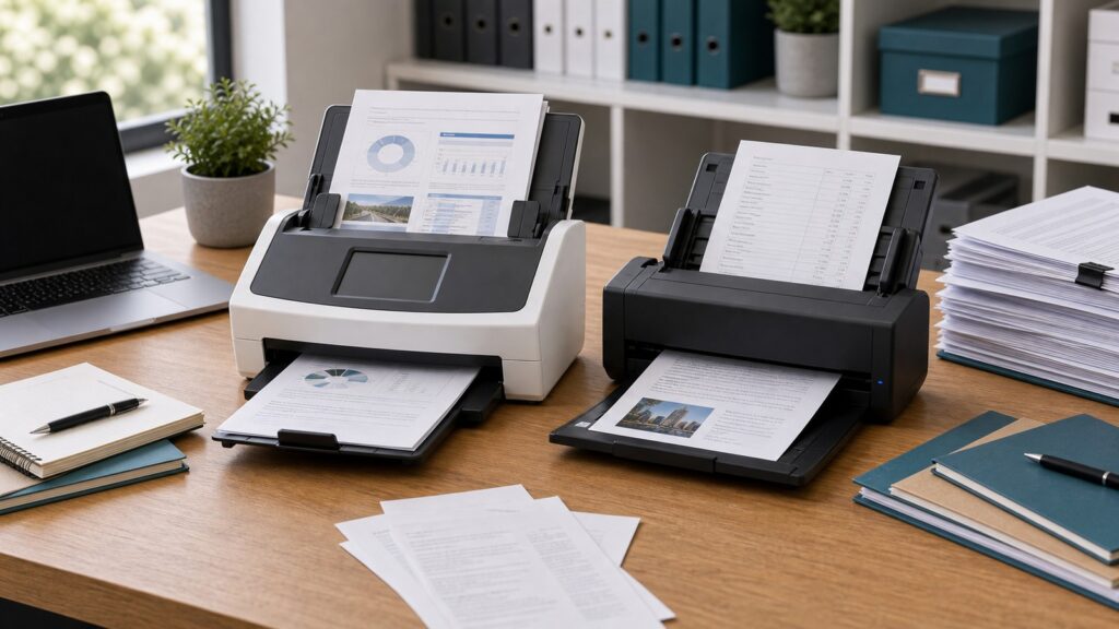 Fujitsu ScanSnap iX1600 vs Canon imageFORMULA R40 business comparison image