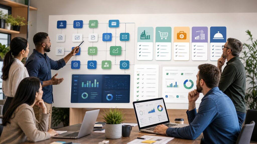 General Business Software vs Industry-Specific Business Software business comparison image