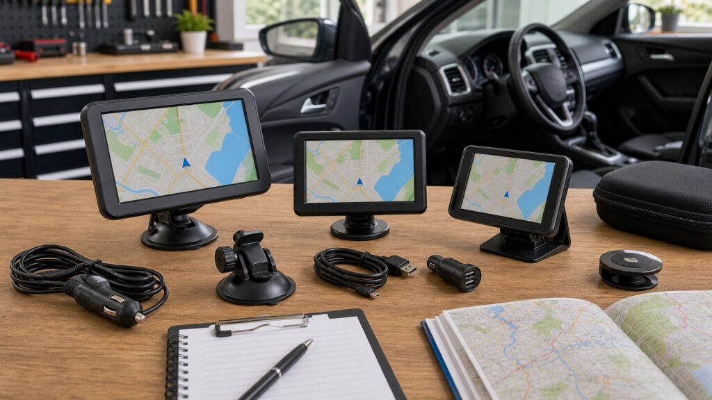 gps navigation devices shopping setup for overall selection with practical vehicle-focused details
