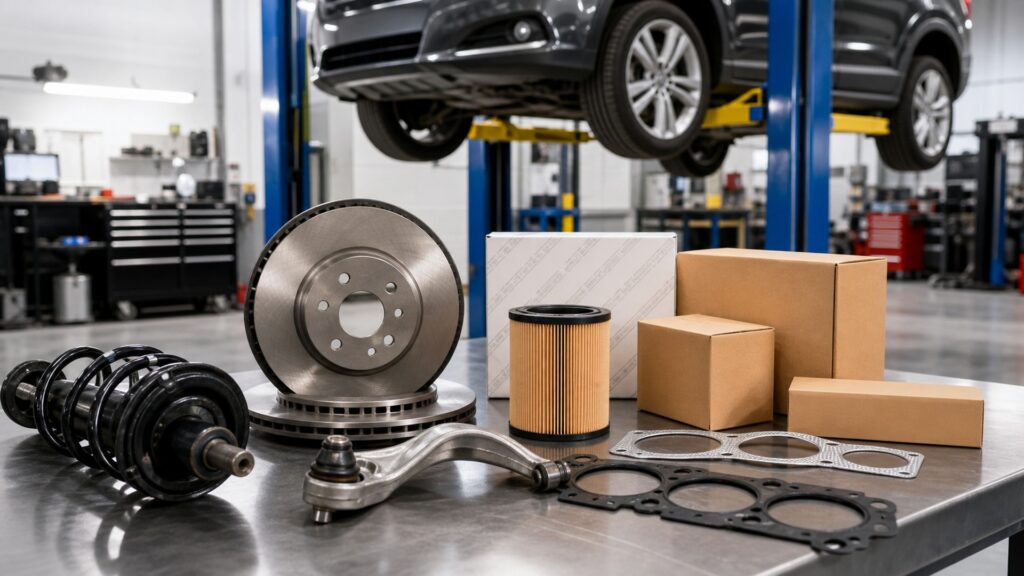automotive replacement parts explainer hero image for Review Streets