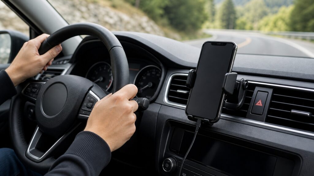 car phone mounts work explainer hero image for Review Streets