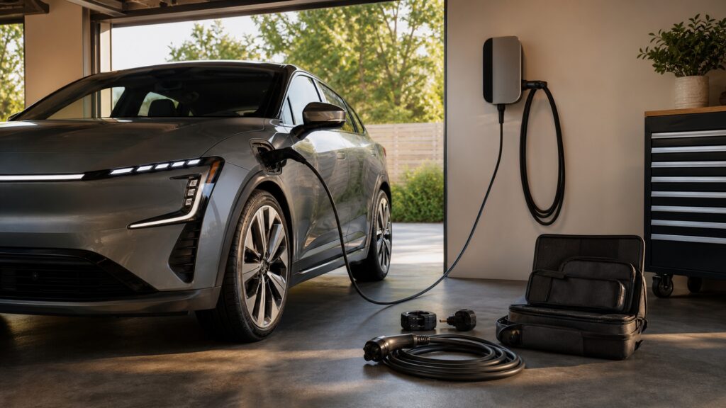 ev charging & electric vehicle gear explainer hero image for Review Streets