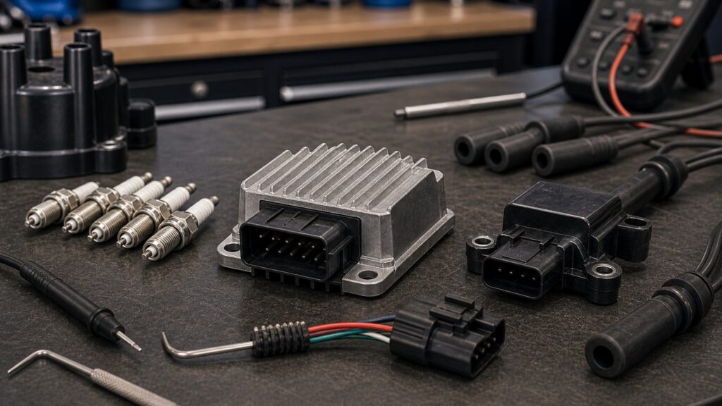 how spark plug wires work automotive replacement part explainer image
