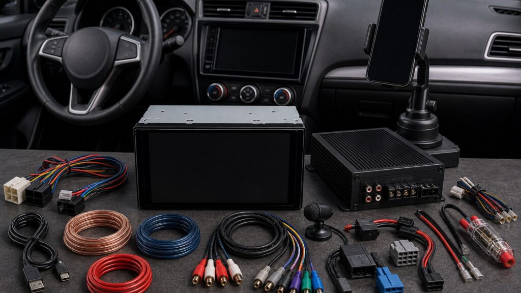 car stereo head units shopping setup for car stereo head units feature planning with practical vehicle-focused details