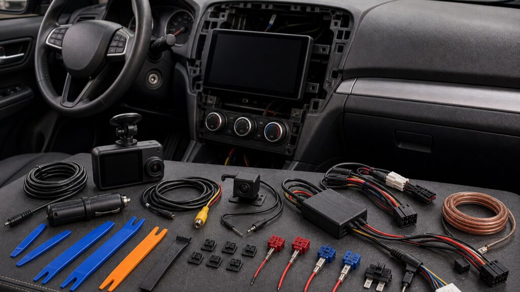 dash cameras shopping setup for in-dash upgrade planning with practical vehicle-focused details