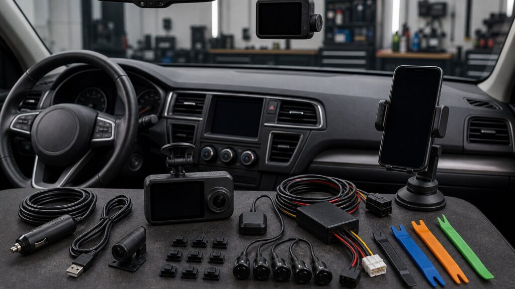 dash cameras shopping setup for screen, sensor, and app integration with practical vehicle-focused details
