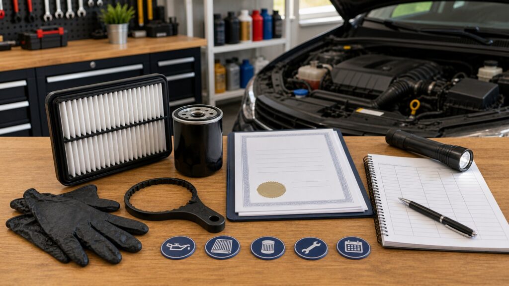 engine filters shopping setup for warranty and service life with practical vehicle-focused details