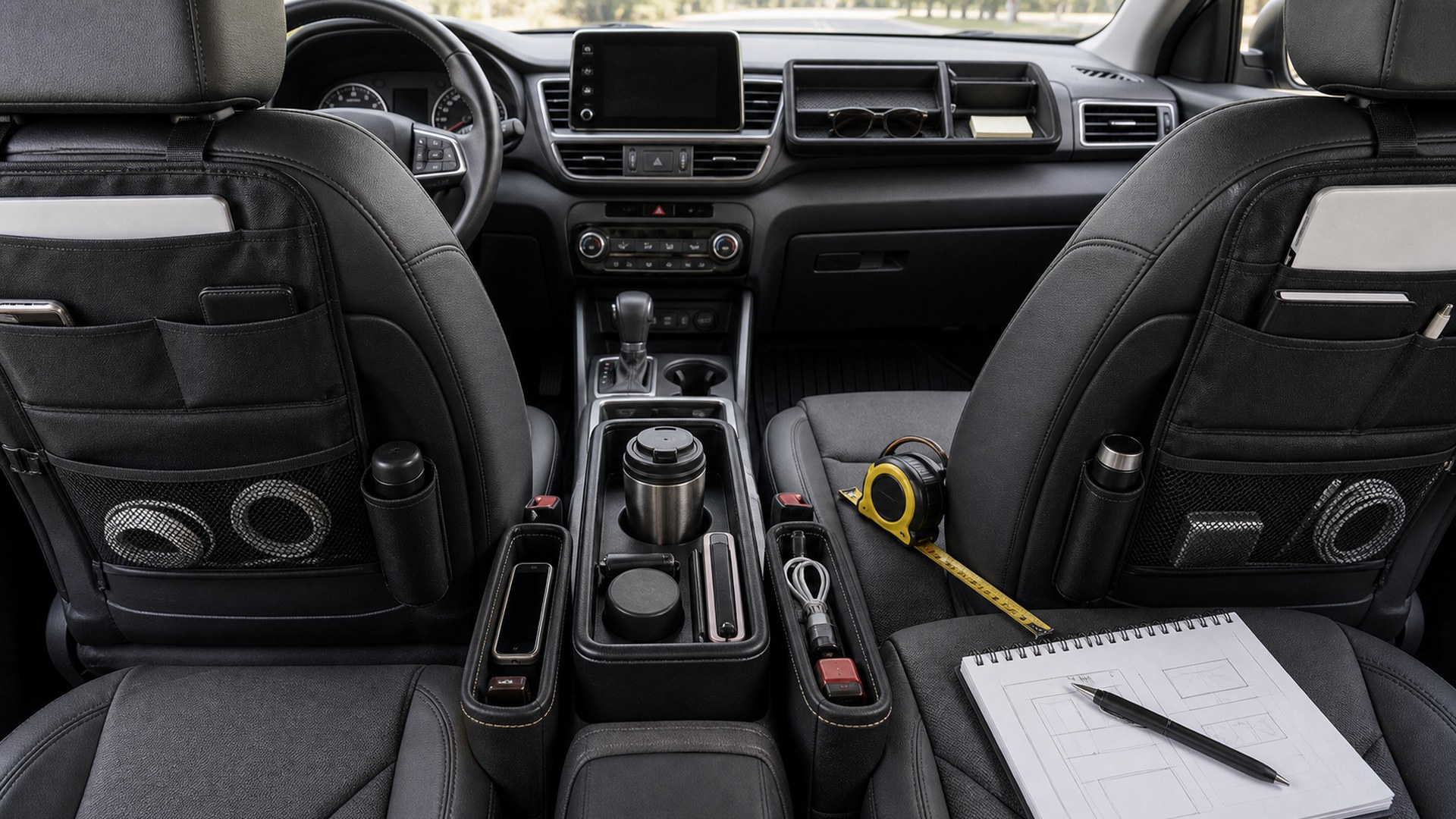 How to Choose Interior Organization for Seat, Dash, and Console Layouts