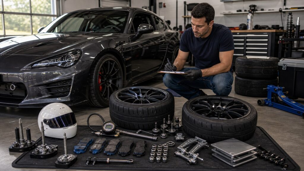 performance & tuning shopping setup for track and autocross builds with practical vehicle-focused details