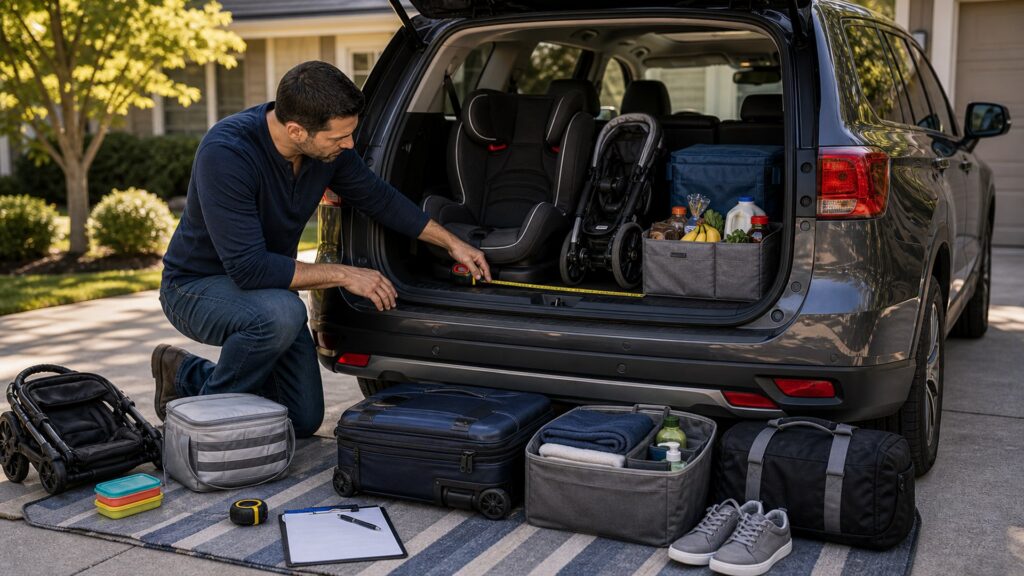 vehicles shopping setup for family and cargo needs with practical vehicle-focused details