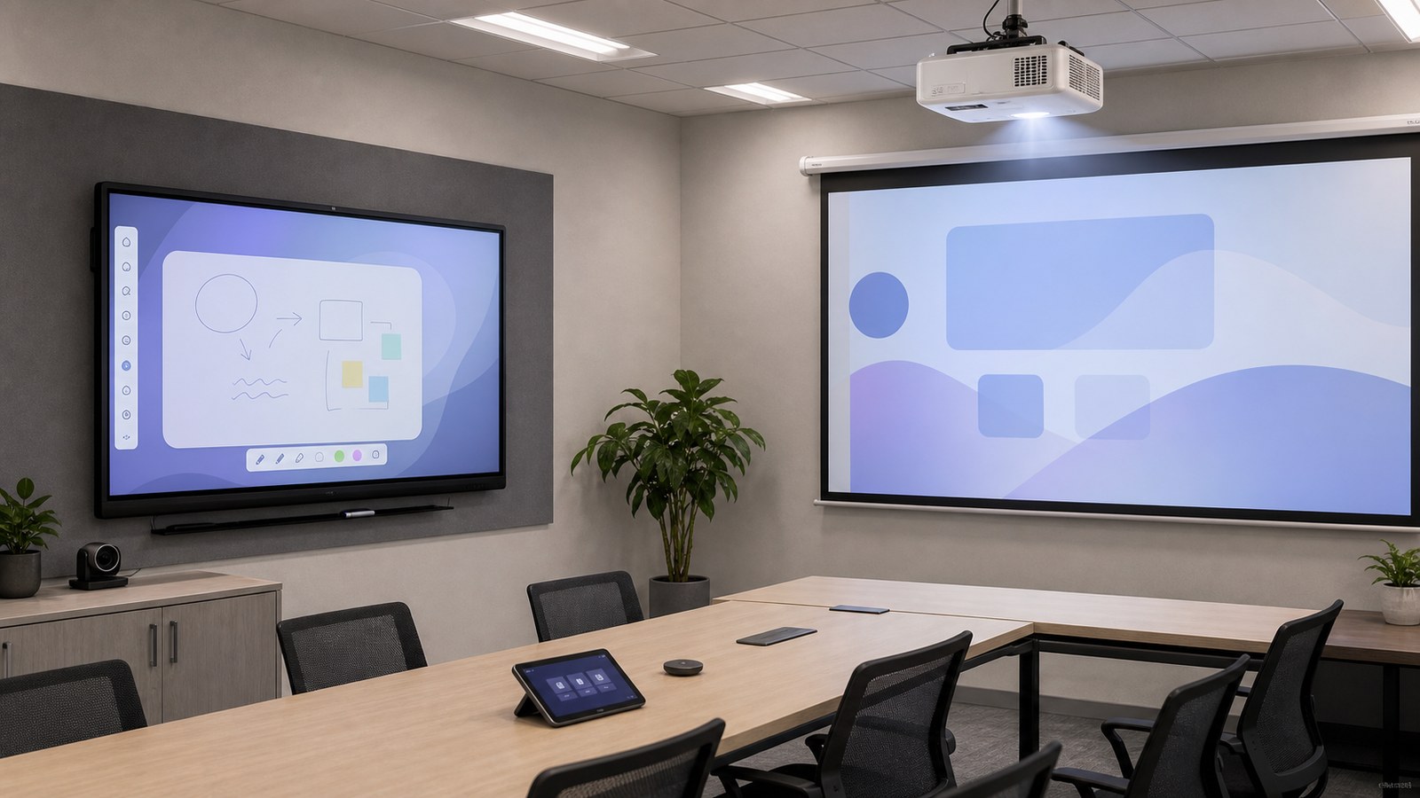 Interactive Displays vs Projectors: Key Differences Explained
