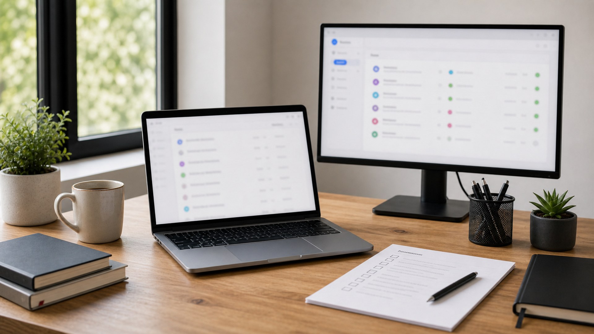 Mailshake AI cold email software editorial interface concept