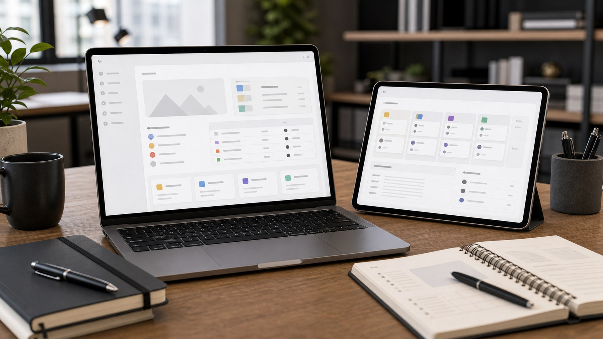 Notion Business shown in a premium business workspace