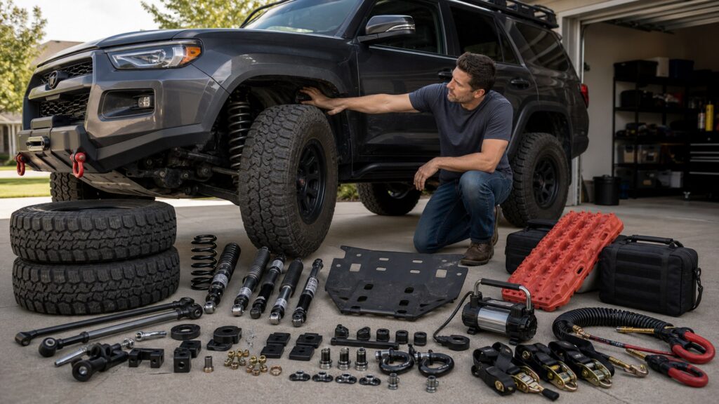 off-road & overlanding shopping setup for jeep and truck builds with practical vehicle-focused details