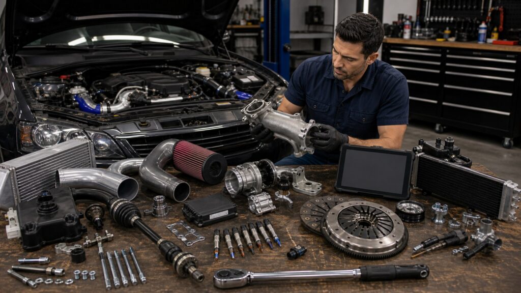 performance & tuning shopping setup for engine and drivetrain goals with practical vehicle-focused details