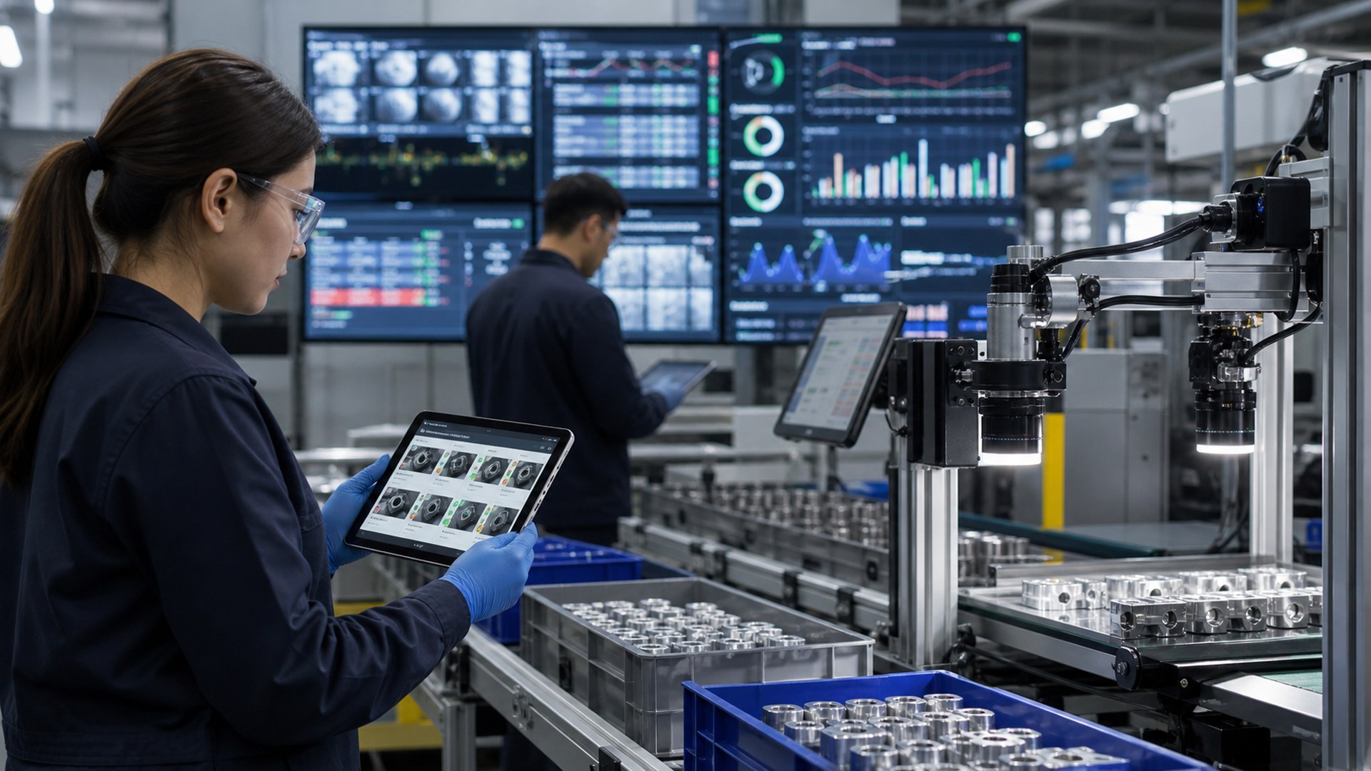 Elementary Vision Inspection Platform AI quality control tool editorial inspection concept