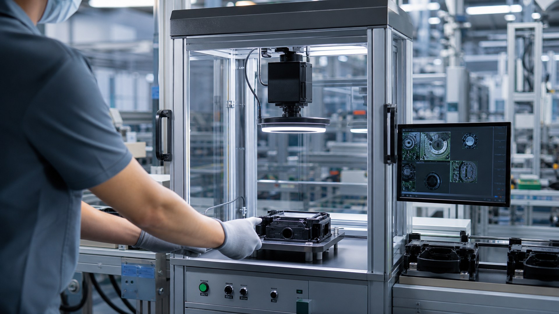 Siemens Inspekto AI quality control tool editorial inspection concept