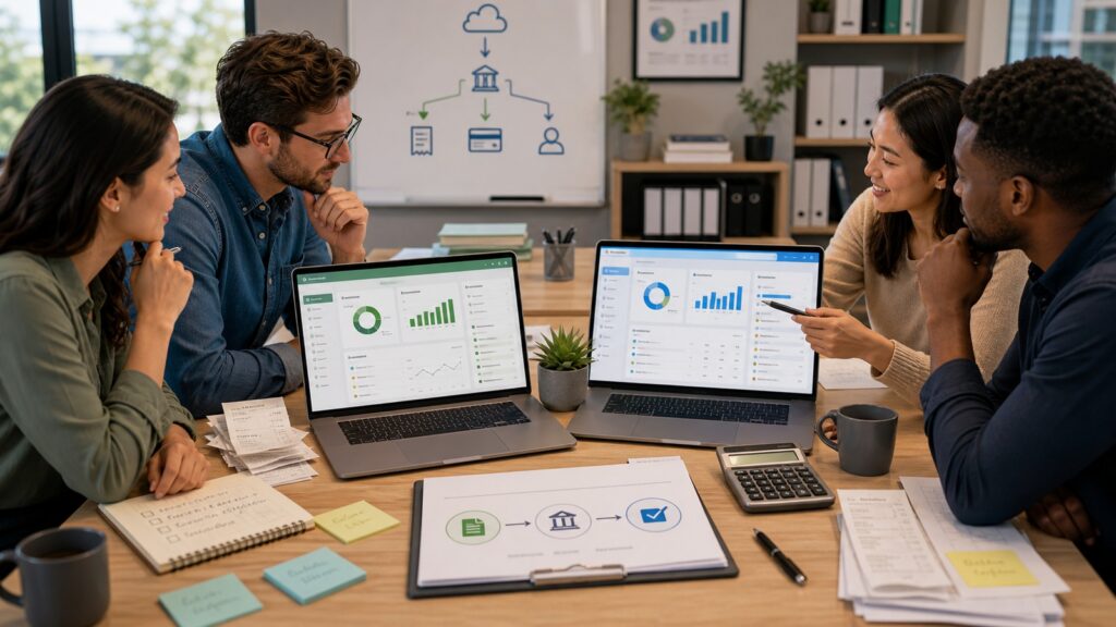 QuickBooks Online vs Xero business comparison image