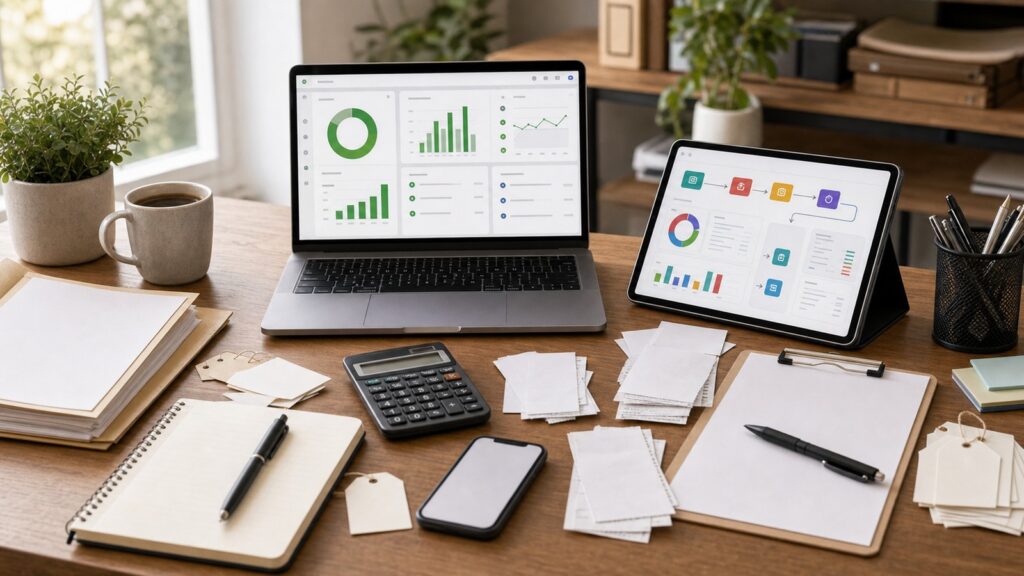 QuickBooks Online vs Zoho Books business comparison image