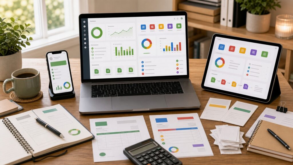 QuickBooks Online vs Zoho Invoice business comparison image