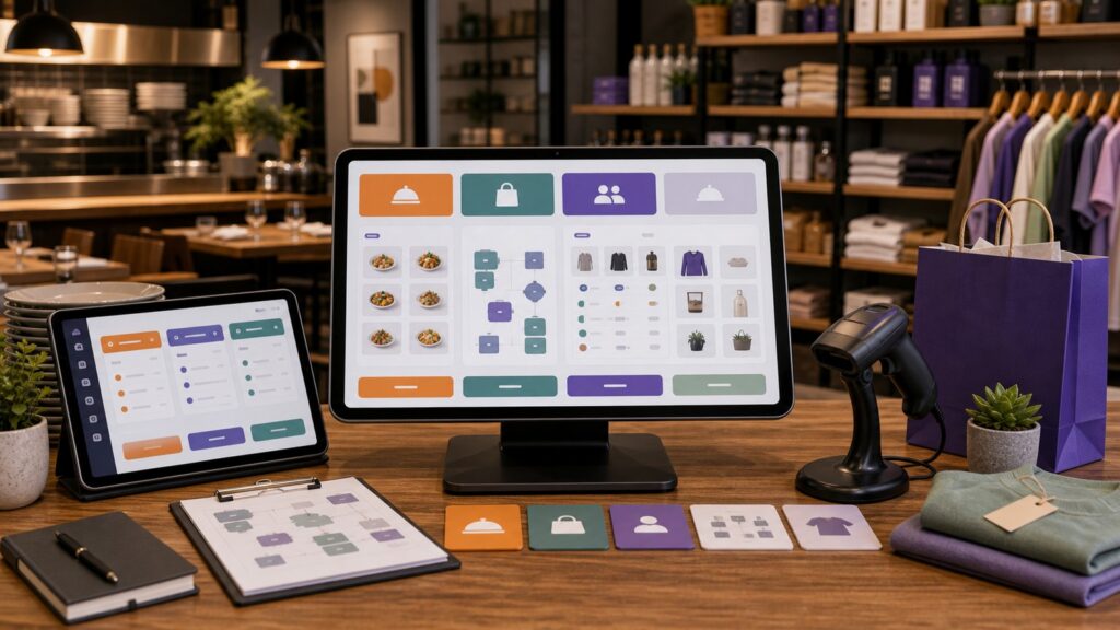 Restaurant POS Systems vs Retail POS Systems business comparison image