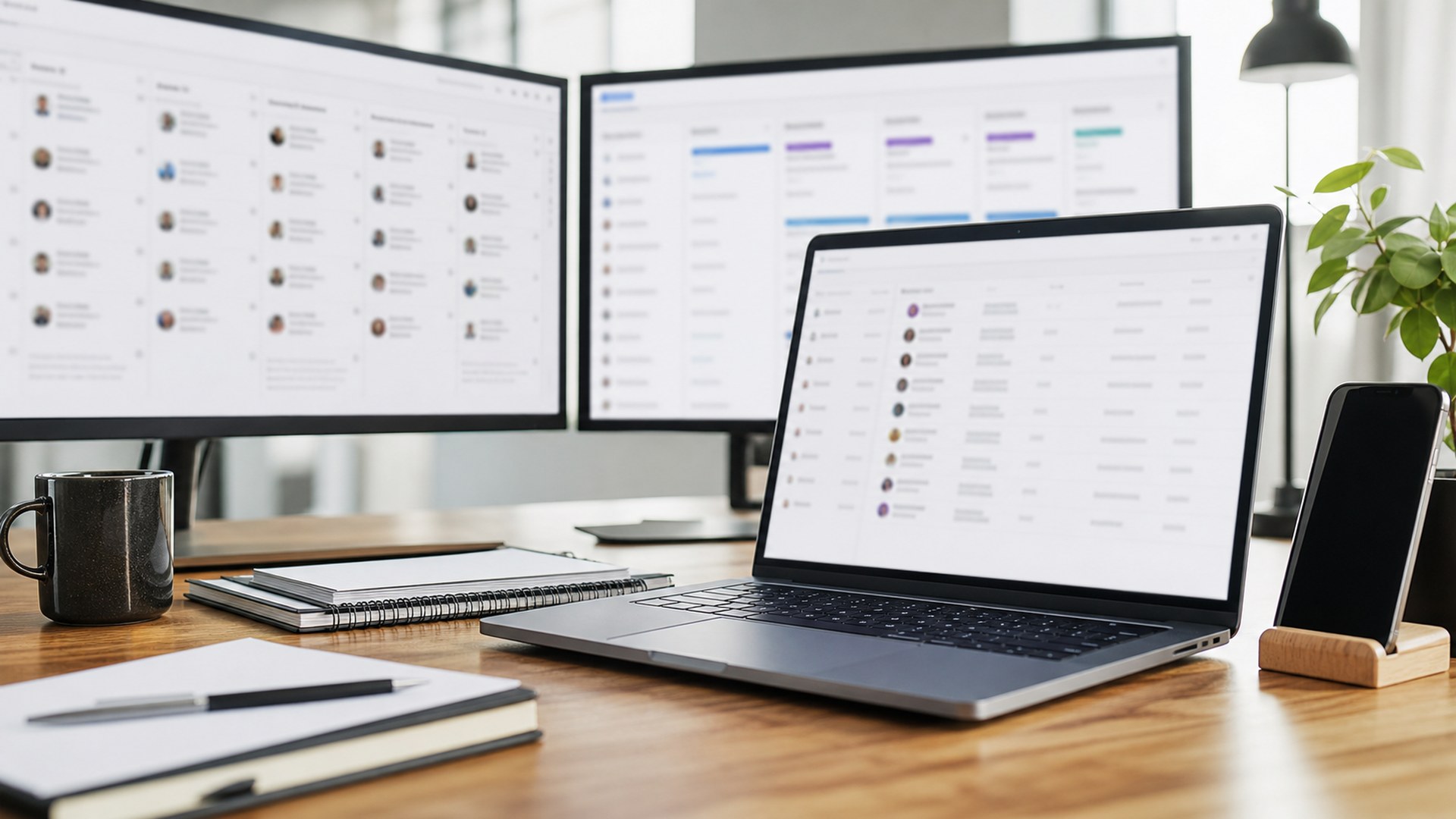 Smartlead AI cold email software editorial interface concept