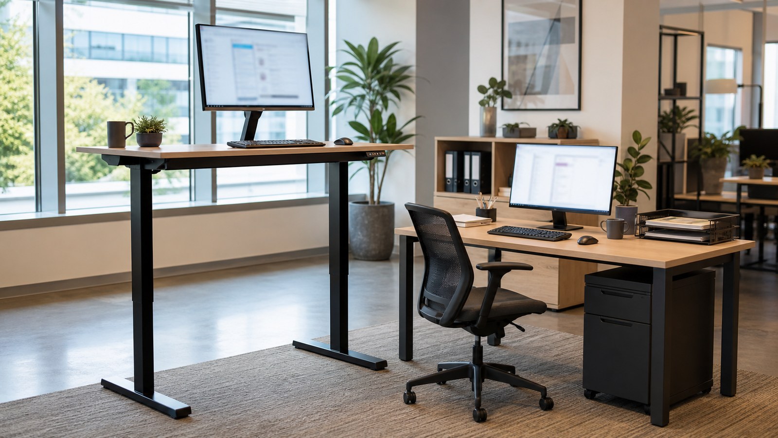 Standing Desks vs Traditional Desks: Key Differences Explained