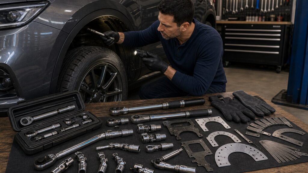 tools & garage equipment shopping setup for torque, clearance, and access with practical vehicle-focused details