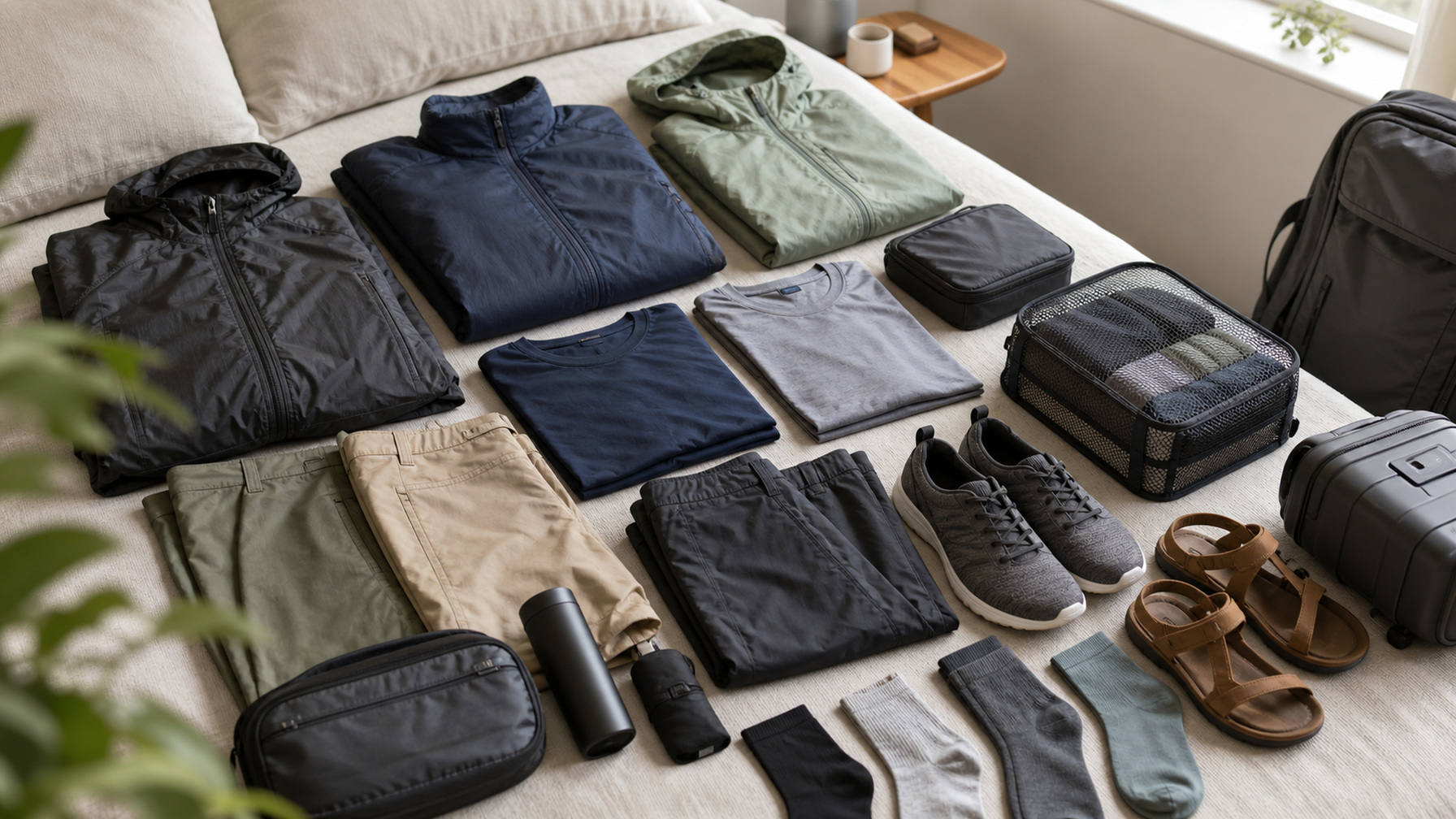 Travel Clothing and Footwear