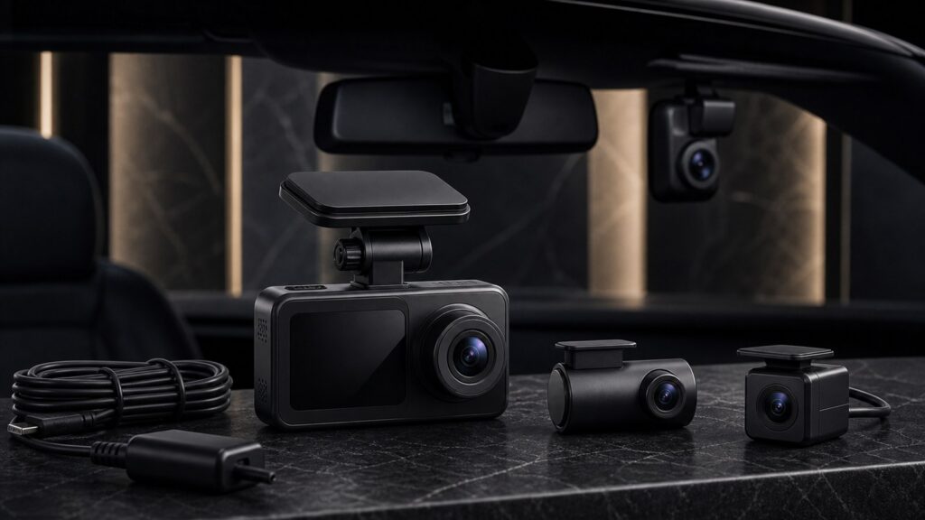 Triple-Channel Dash Cameras