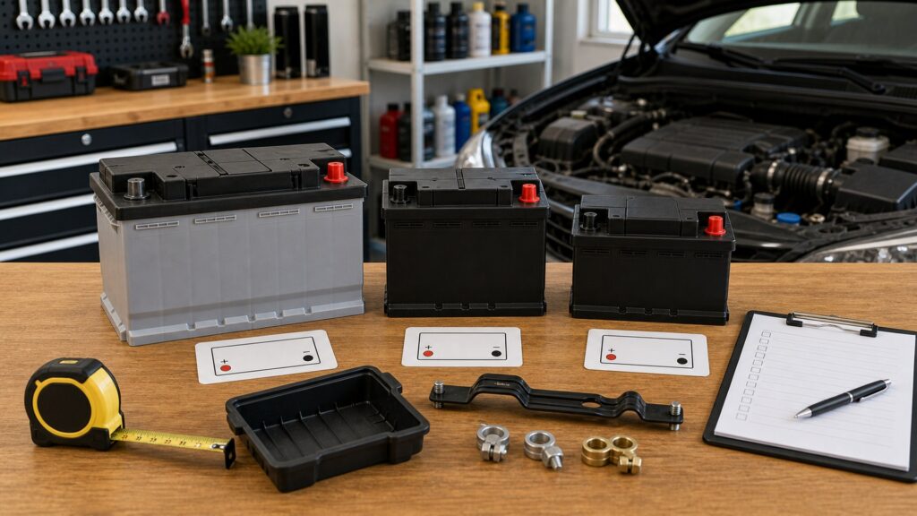 vehicle batteries shopping setup for vehicle batteries fitment and compatibility with practical vehicle-focused details