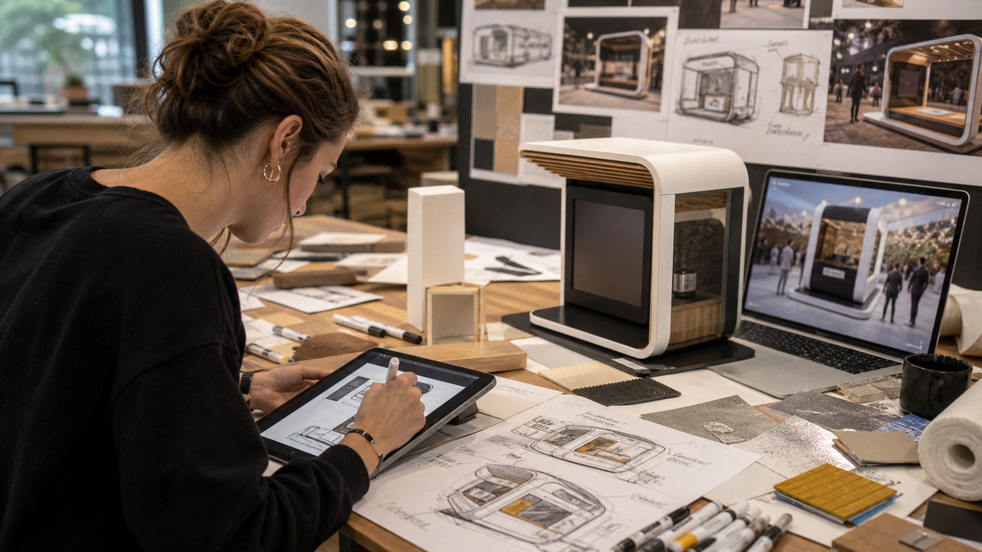 Vizcom shown as an AI tool for experiential marketing agencies