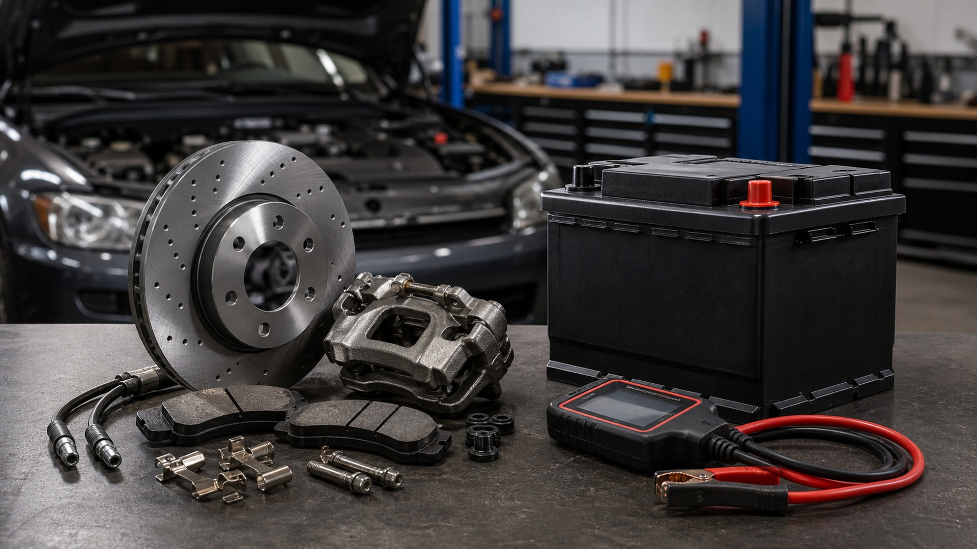 What Makes Brake Components Different from Vehicle Batteries