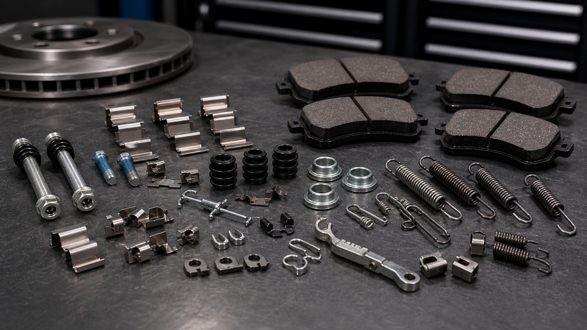 What Makes Brake Hardware Kits Different from Brake Pads