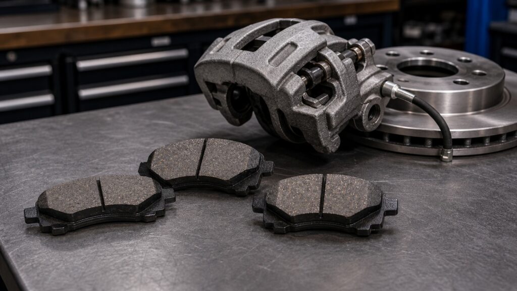 what makes brake pads different from brake calipers brake component explainer image